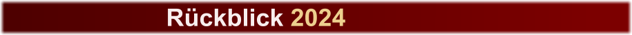 Rückblick 2024